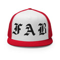 Load image into Gallery viewer, 3D LOGO TRUCKIN HAT - FAB PRODUCTIONS
