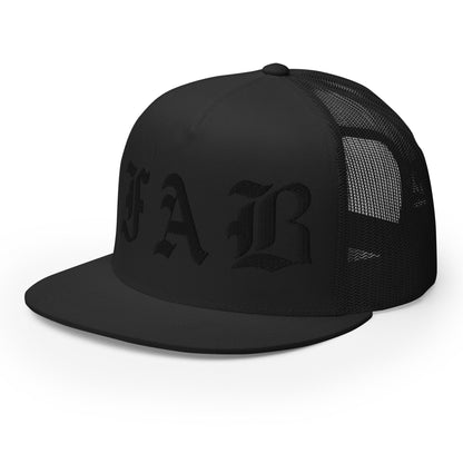 3D LOGO TRUCKIN HAT - FAB PRODUCTIONS