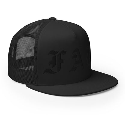 3D LOGO TRUCKIN HAT - FAB PRODUCTIONS