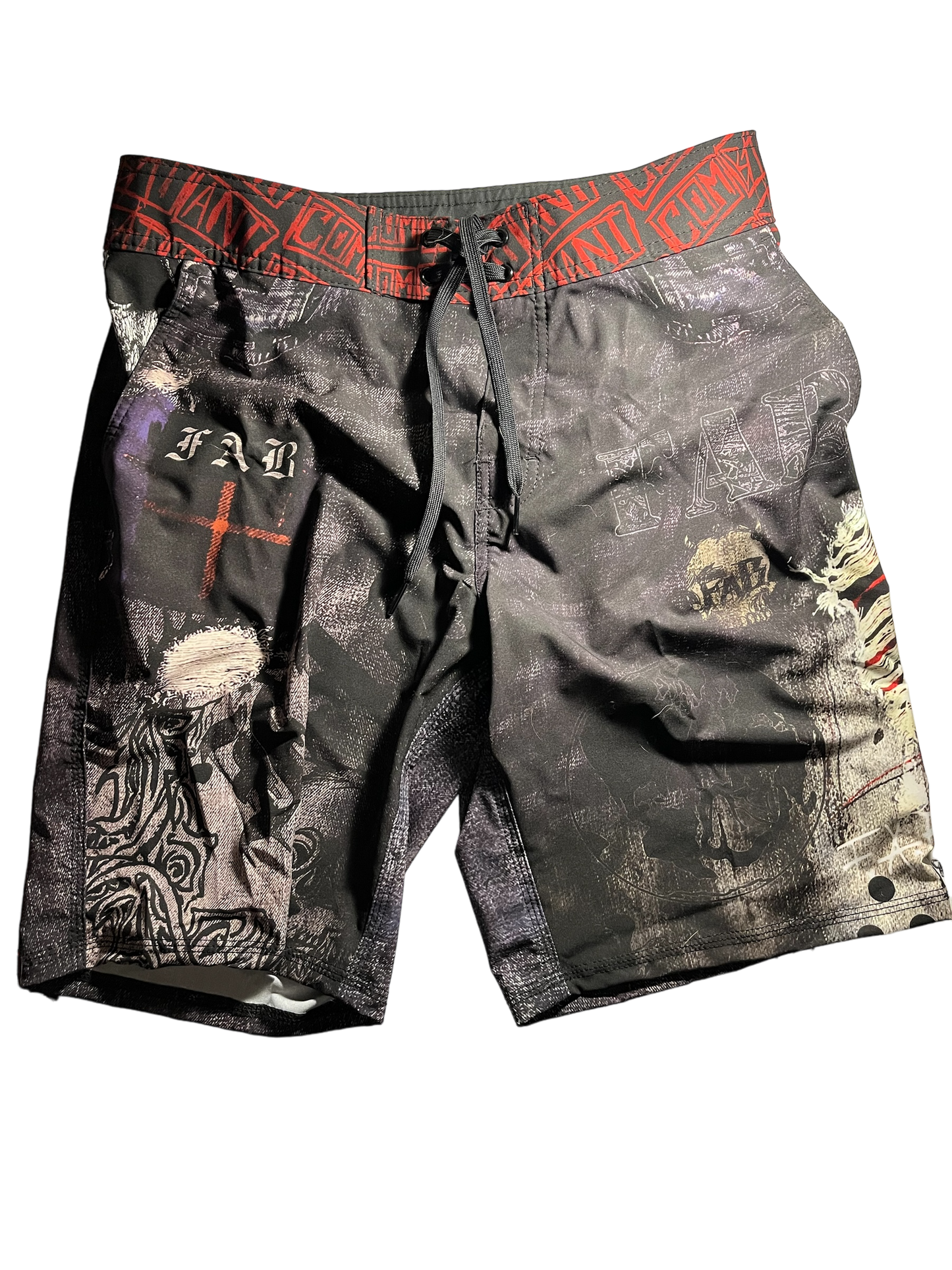 FAB HYBRID SURF SKATE TRUNKS