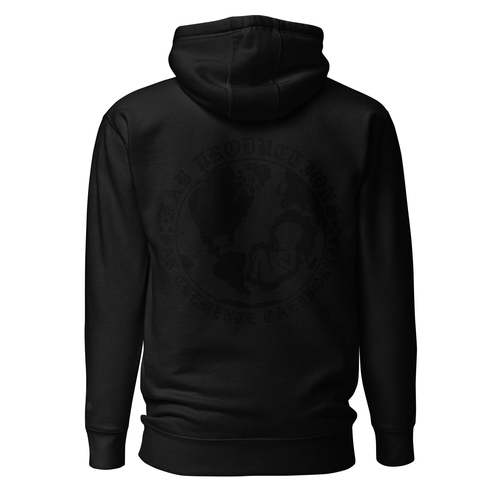 BLACKED OUT HOODIE - FAB PRODUCTIONS