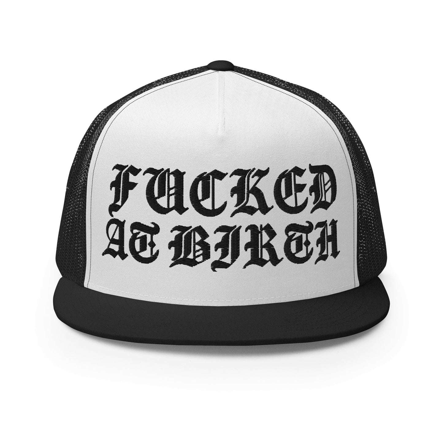 BLASTED FAB BLK TRUCKER - FAB PRODUCTIONS