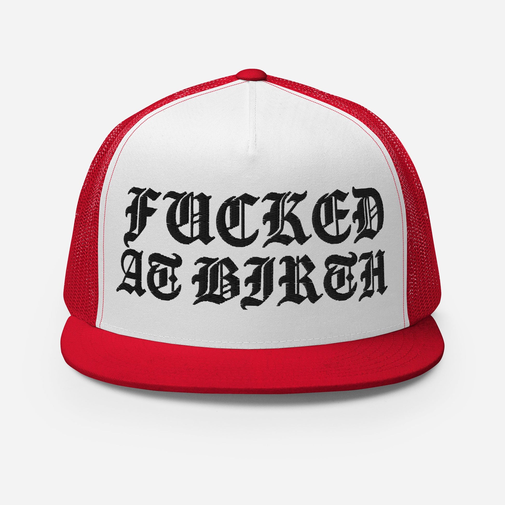 BLASTED FAB BLK TRUCKER - FAB PRODUCTIONS