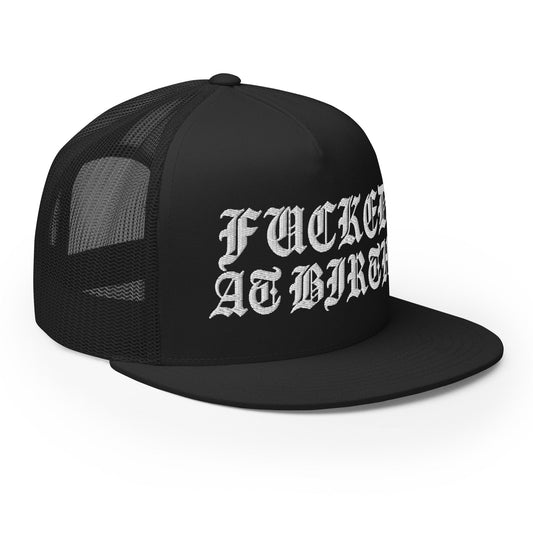 BLASTED FAB TRUCKER HAT - FAB PRODUCTIONS