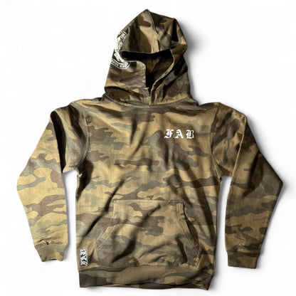 CAMO TEAM HOODIE - FAB PRODUCTIONS