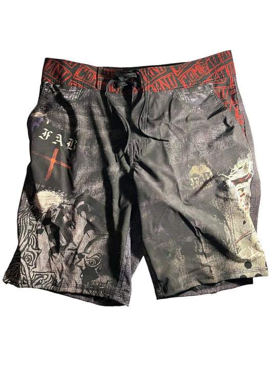 FAB HYBRID SURF SKATE TRUNKS - FAB PRODUCTIONS