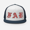 Load image into Gallery viewer, FAB PARTY TRUCKER HAT - FAB PRODUCTIONS
