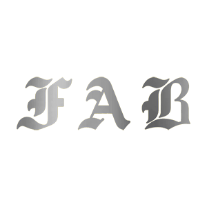 FAB VINYL STICKER - FAB PRODUCTIONS