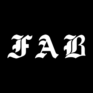 FAB VINYL STICKER - FAB PRODUCTIONS
