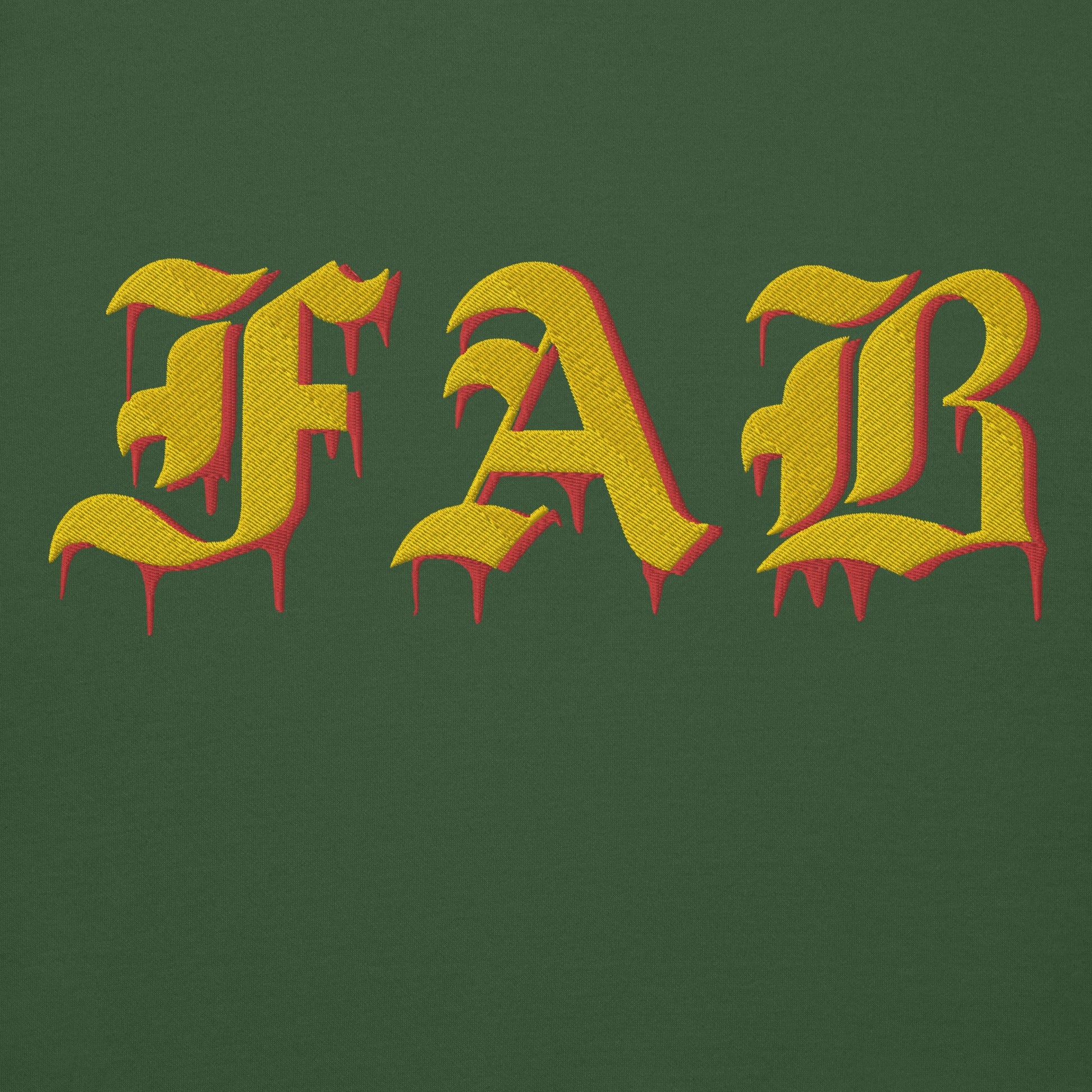 GANG GREEN HOODIE - FAB PRODUCTIONS