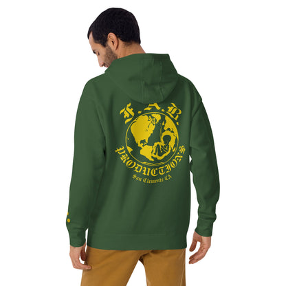 GANG GREEN HOODIE - FAB PRODUCTIONS