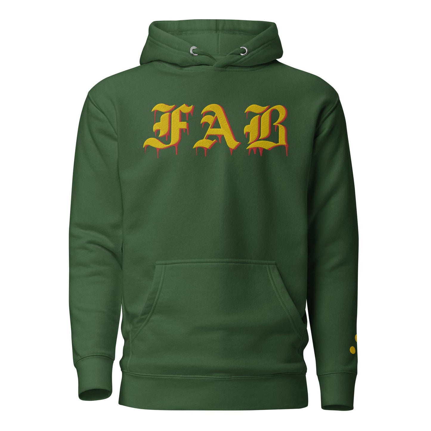 GANG GREEN HOODIE - FAB PRODUCTIONS