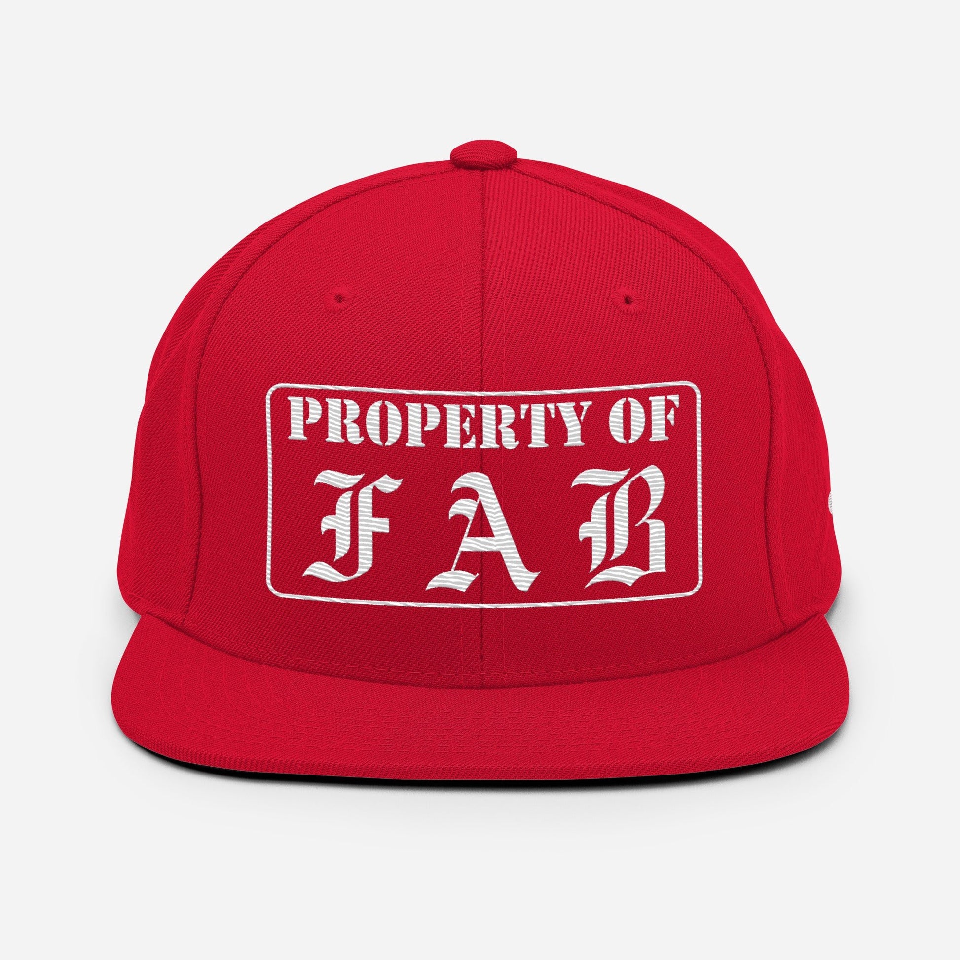 PROPERTY OF FAB HAT - FAB PRODUCTIONS