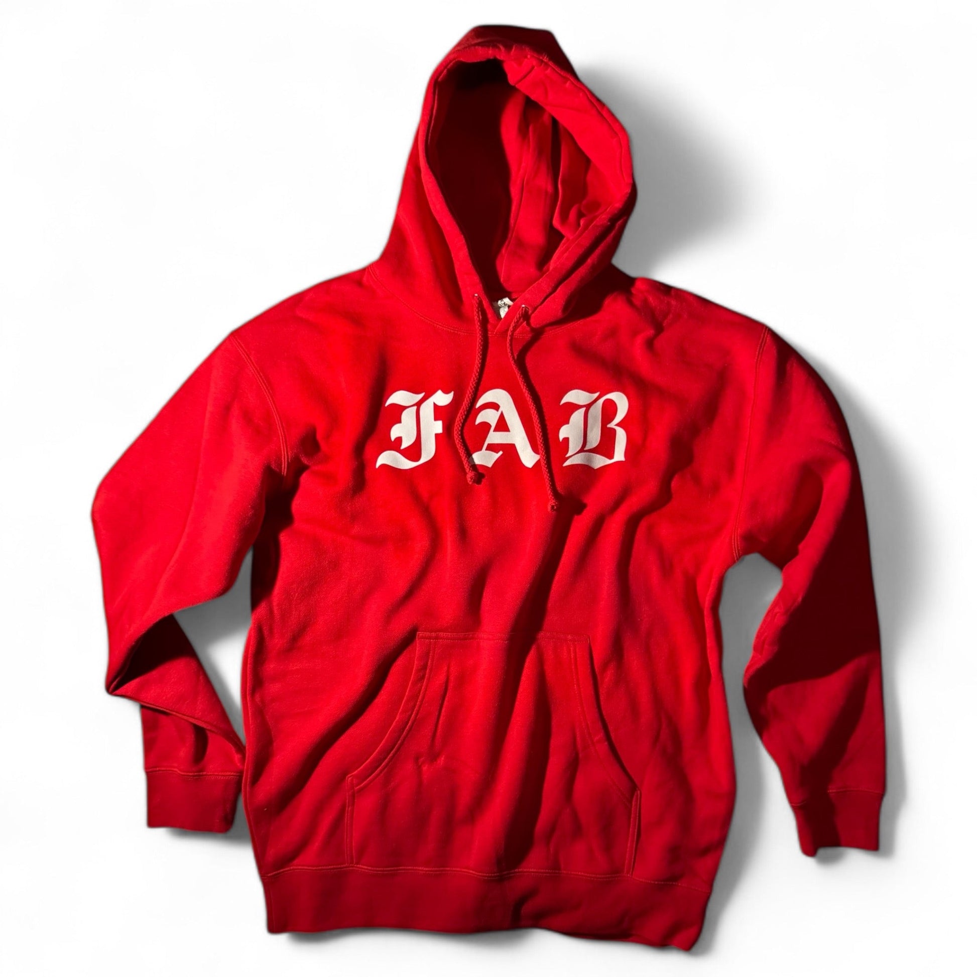 Radical Red Fab hoodie - FAB PRODUCTIONS