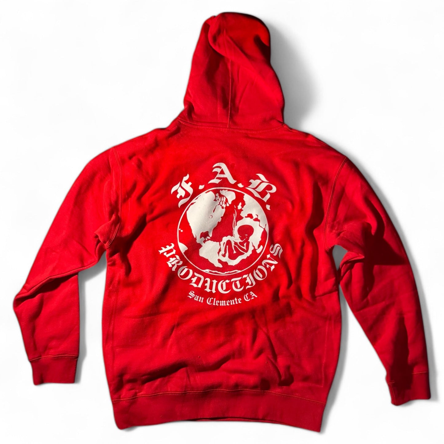 Radical Red Fab hoodie - FAB PRODUCTIONS