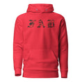 Cargar la imagen en la vista de la galería, RED FAB CAMO EMB. HOODIE - FAB PRODUCTIONS
