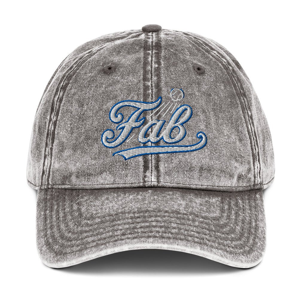 Vintage Cotton Twill Cap - FAB PRODUCTIONS